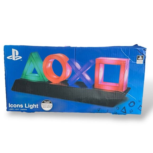 PlayStation Icons Light Lamp Gaming Room Decor LED Color Display PS Logo - Picture 10 of 10